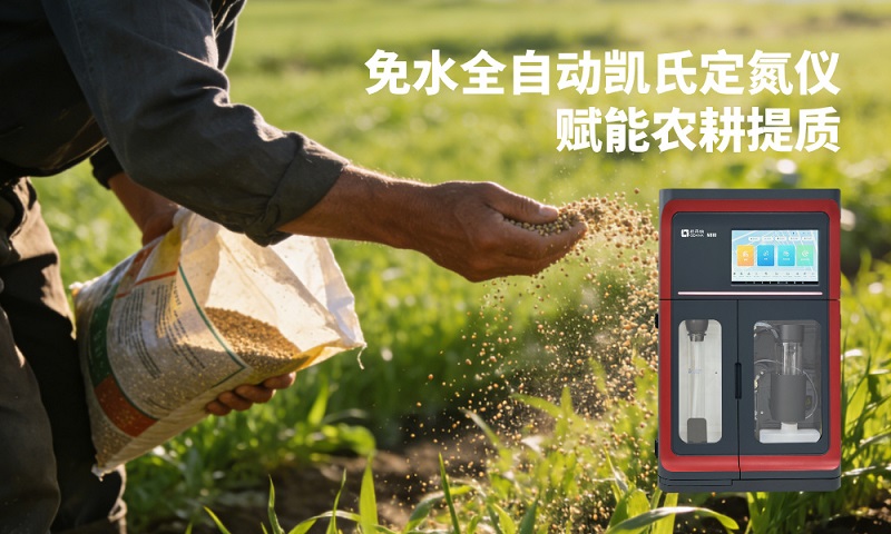 免水全自動凱氏定氮儀賦能農(nóng)耕提質(zhì)
